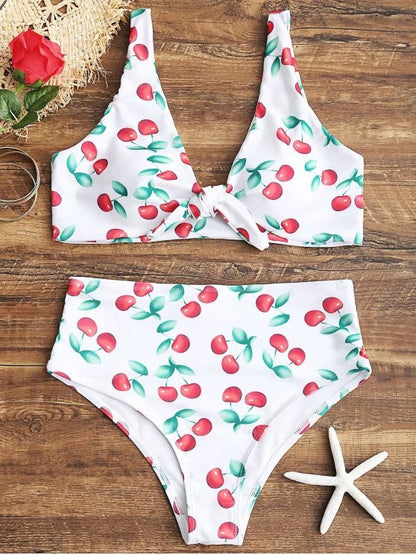 2 piece knotted bikini