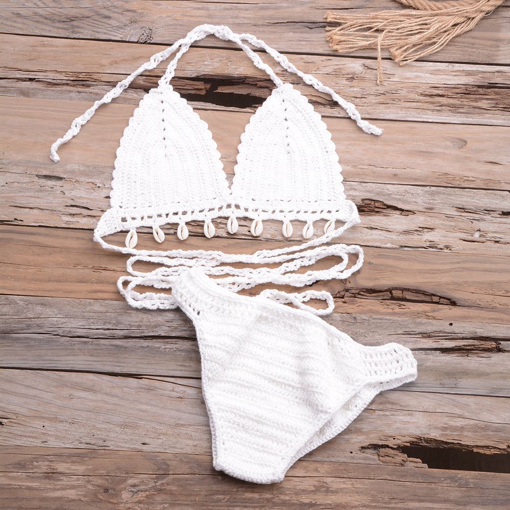 2 piece knitted bikini