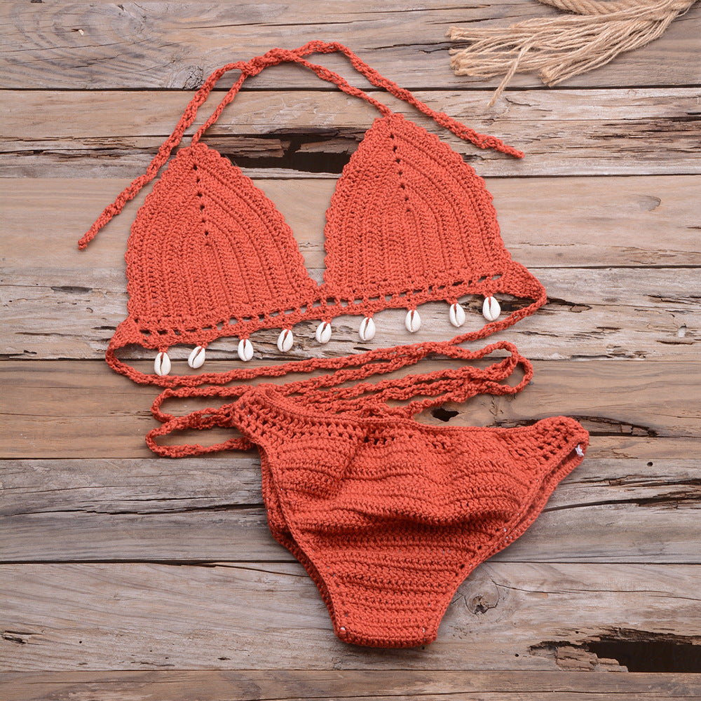 2 piece knitted bikini