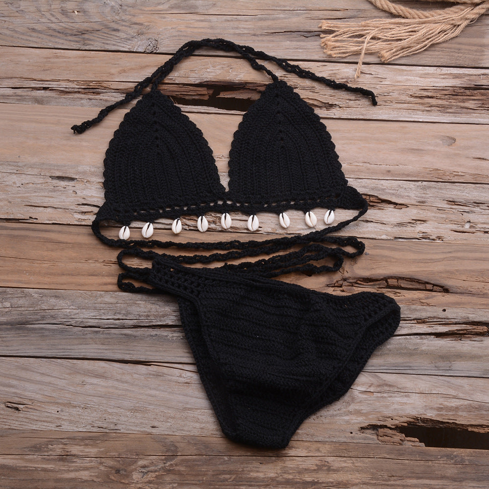 2 piece knitted bikini