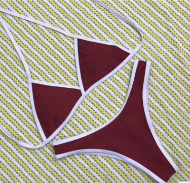 2 dalių minimalistinis bikinis 