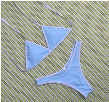 2 dalių minimalistinis bikinis 