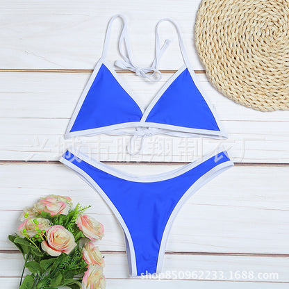 2 dalių minimalistinis bikinis 