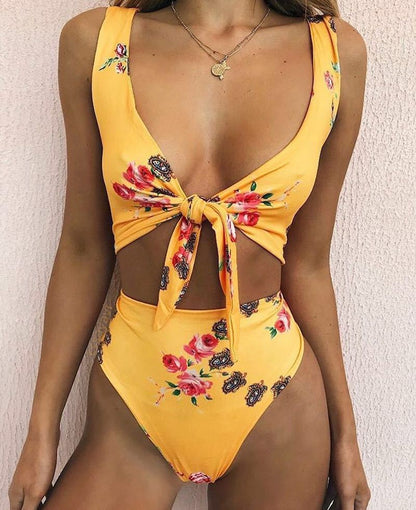 2 piece knotted bikini