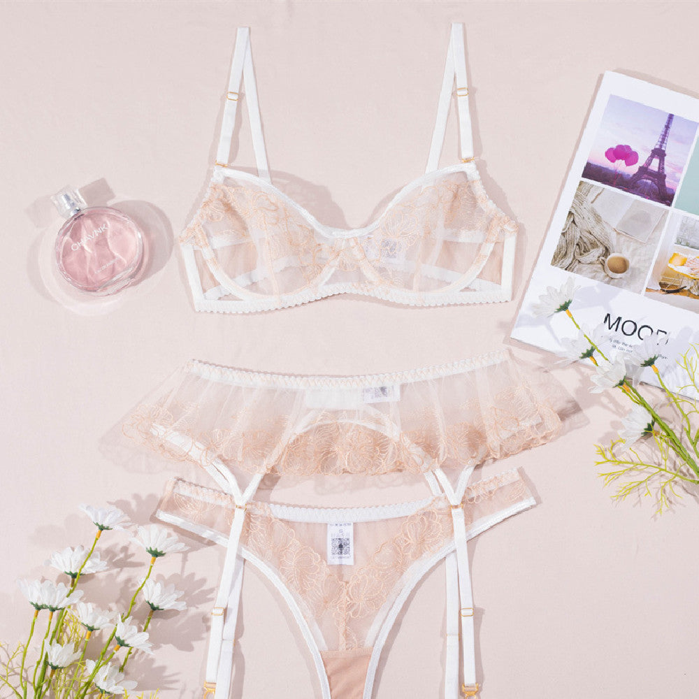 Three-point Thin Lingerie Set